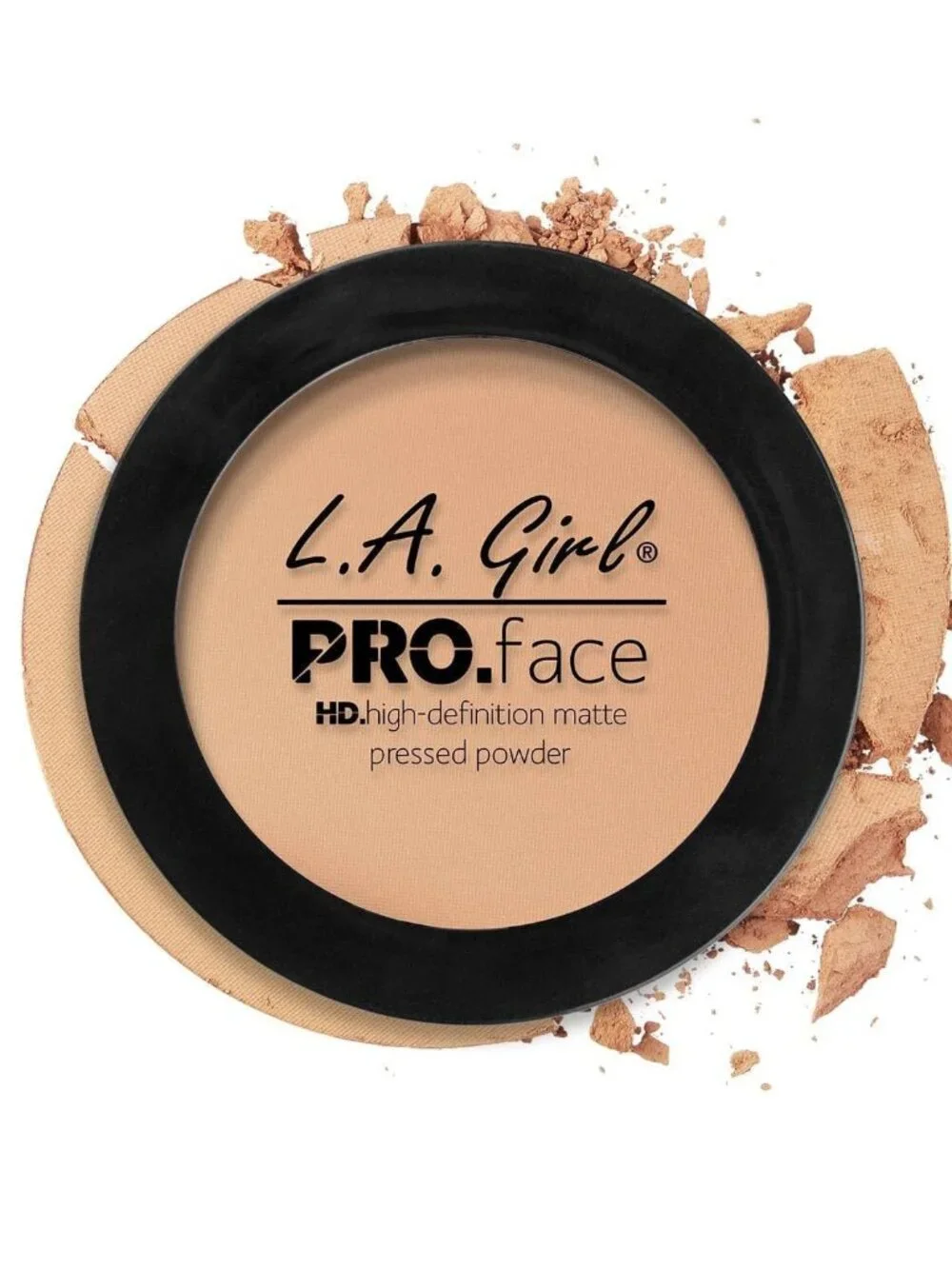 L.A. Girl Pro.Face Matte Pressed Powder, Buff GPP606